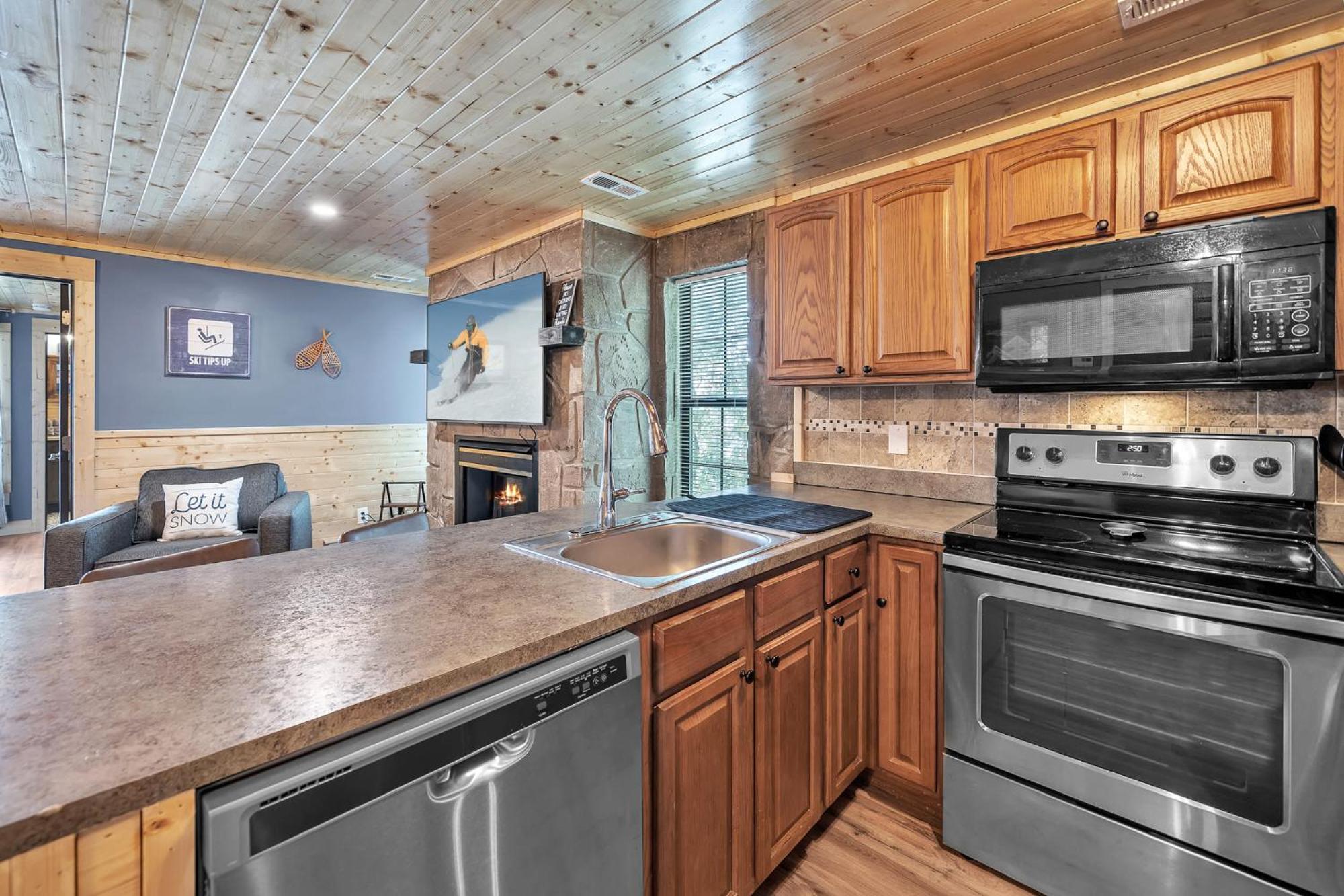 Ferienwohnung Mountain Views At Dolly'S Castle Unit 2 Sevierville Exterior foto